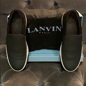 Lanvin basket slip on calfskin size 41 / 7
